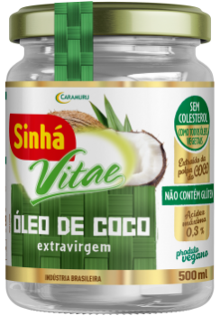 Óleo de Coco Sinhá 500 ml